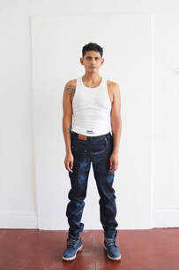 Sideways Jeans